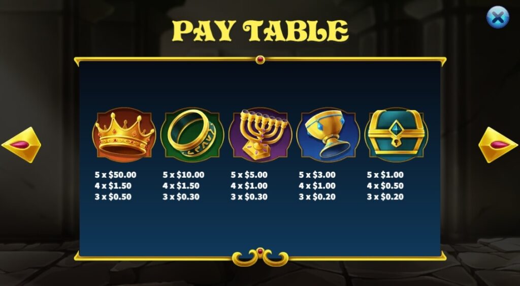 Solomon's Treasureค่าย Relax Gaming จากเว็บ สล็อต 777