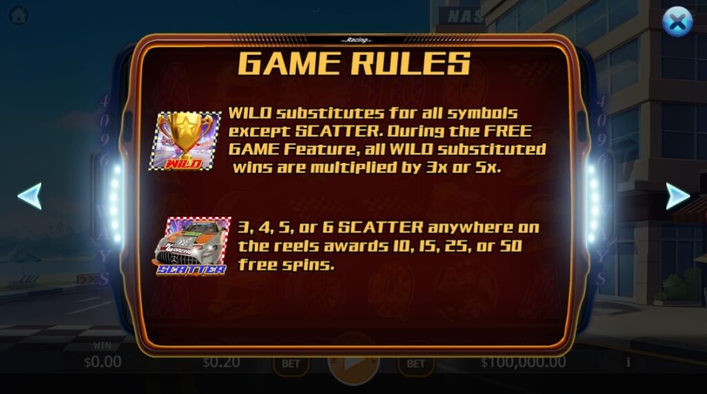 Speed King ค่าย Relax Gaming จากเว็บ สล็อต 888
