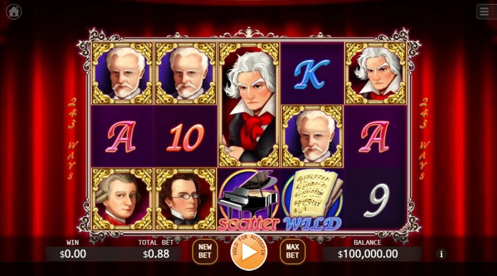 Symphony Fantasia Lock 2 Spin ค่าย Octoplay จากเว็บ slotxo168