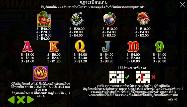 7 Clovers of Fortune เว็บเกมสล็อต Pramatic Play KNG368 สล็อต 789