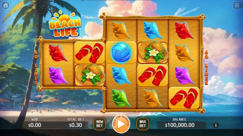 Beach Life ค่าย Relax Gaming จากเว็บ สล็อต 168