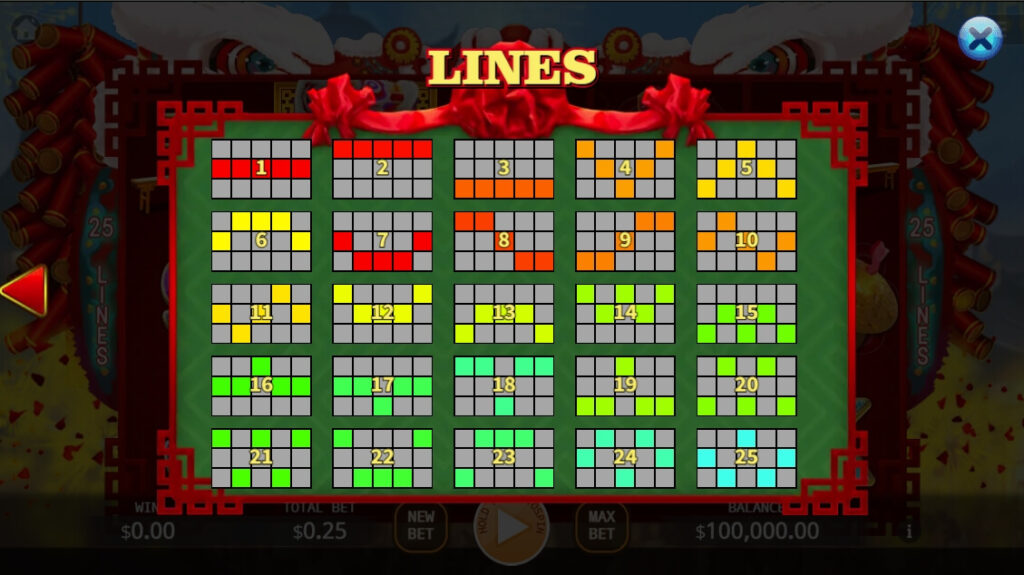 Lion Dance ค่าย Relax Gaming จากเว็บ สล็อต 789