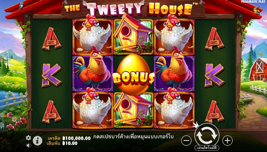 The Tweety House เว็บเกมสล็อต Pramatic Play KNG368 สล็อต เครดิตฟรี