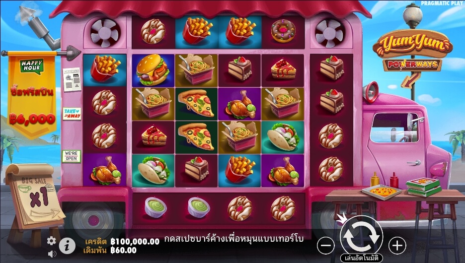 Yum Yum PowerWays เว็บเกมสล็อต Pramatic Play KNG368 เว็บสล็อต วอเลท