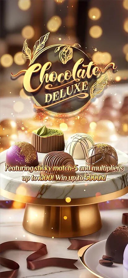 Chocolate Deluxe PG SLOT เครดิตฟรี KNG368 เว็บสล็อต เว็บตรง