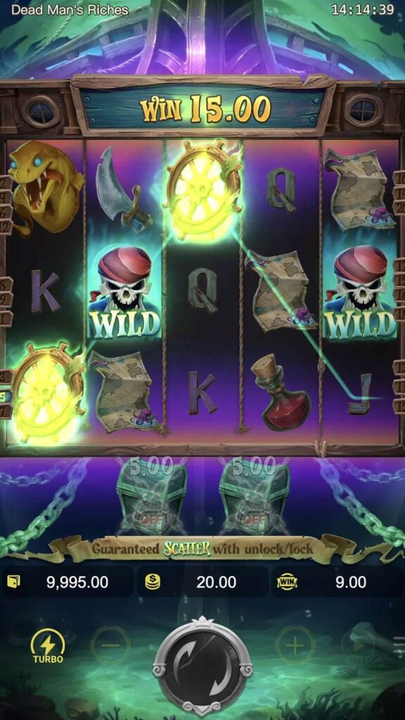 Dead Man's Riches PG SLOT เครดิตฟรี KNG368 สล็อต แตกง่าย