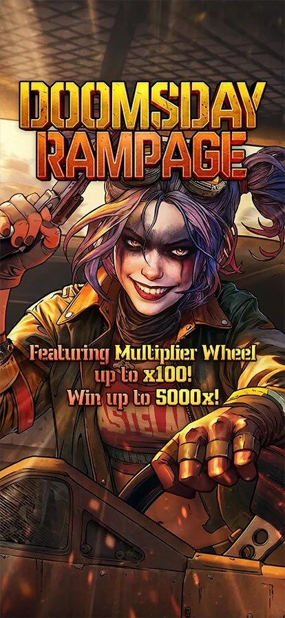 Doomsday Rampage PG SLOT เครดิตฟรี KNG368 เว็บสล็อต เว็บตรง ค่ายใหญ่