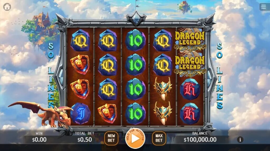 Dragon Legend Lock 2 Spin ค่าย Ka-gaming จาก kng สล็อต 789