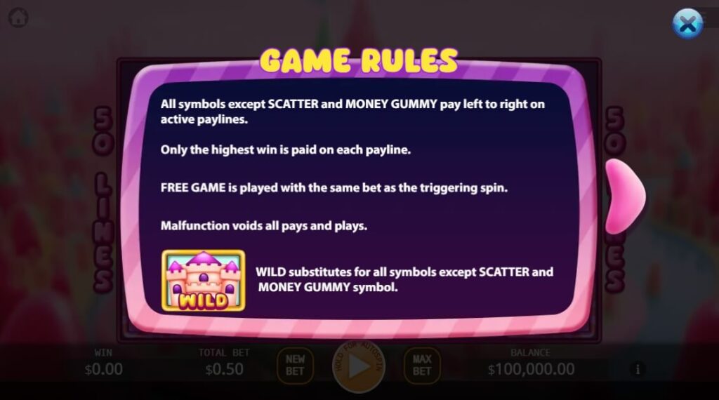 Gummy Bear Kingdom Lock 2 Spin ค่าย Octoplay จากเว็บ สล็อต 789