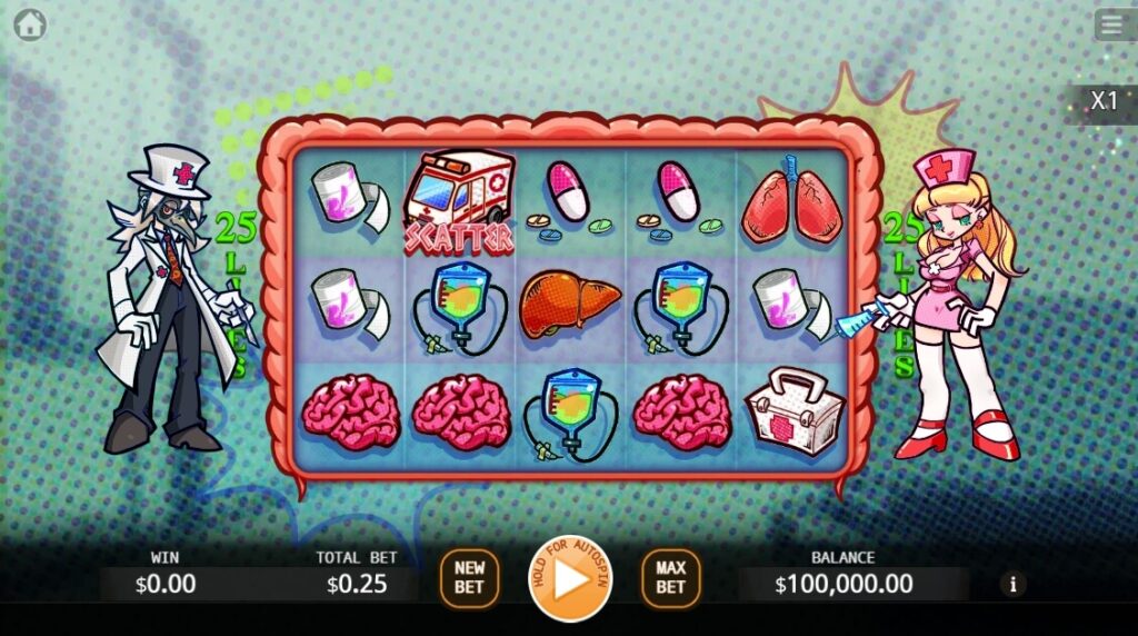 Mystery Doctor ค่าย Octoplay จากเว็บ เว็บสล็อต เว็บตรง ค่ายใหญ่