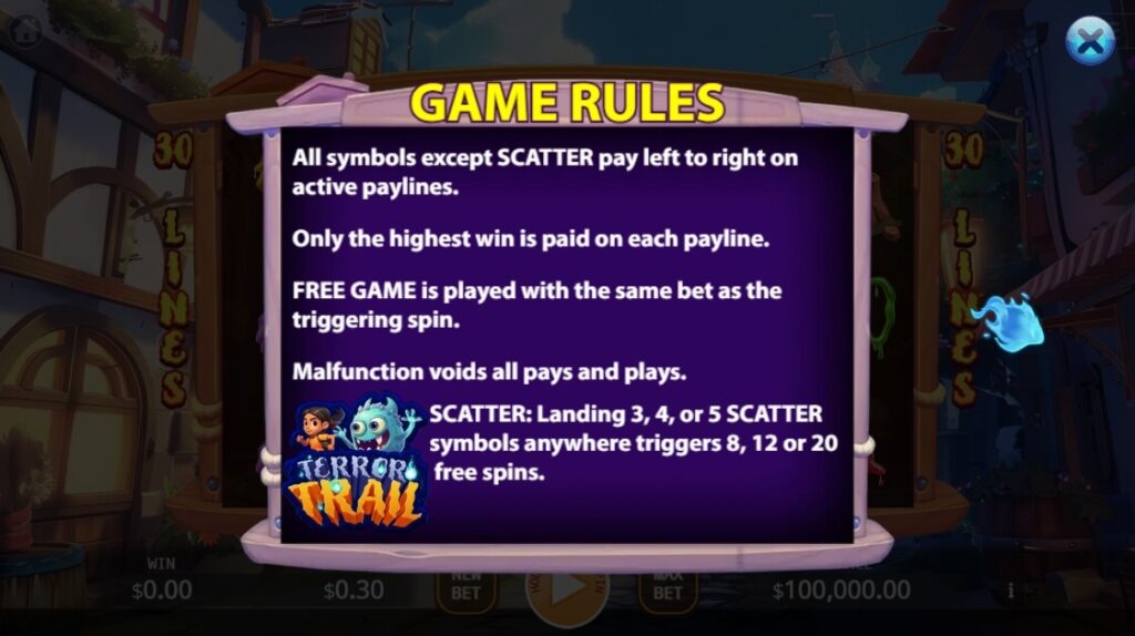Terror Trail ค่าย Ka-gaming จาก kng สล็อต 888