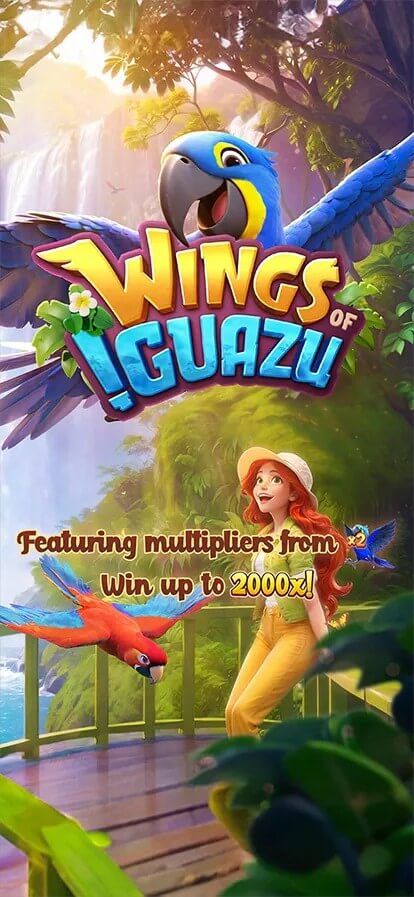 Wings of Iguazu PG SLOT เครดิตฟรี KNG368 เว็บสล็อต ใหม่ล่าสุด