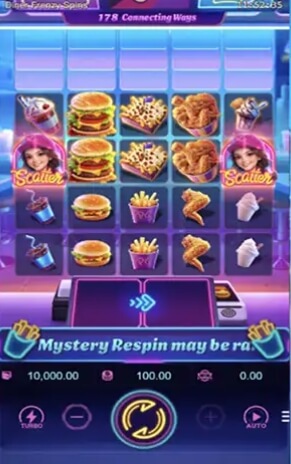 Diner Frenzy Spins PG SLOT เครดิตฟรี KNG368 สล็อต678