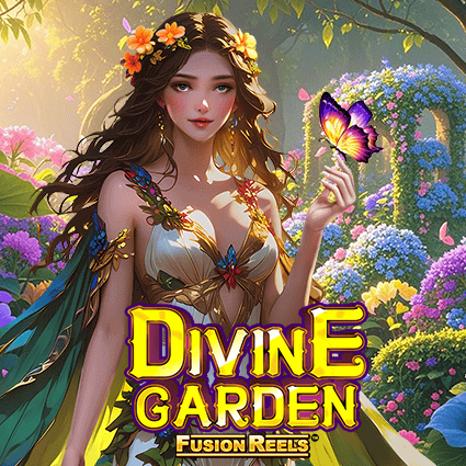 Divine Garden Fusion Reels ค่าย Octoplay จากเว็บ สล็อต 168 เว็บตรง
