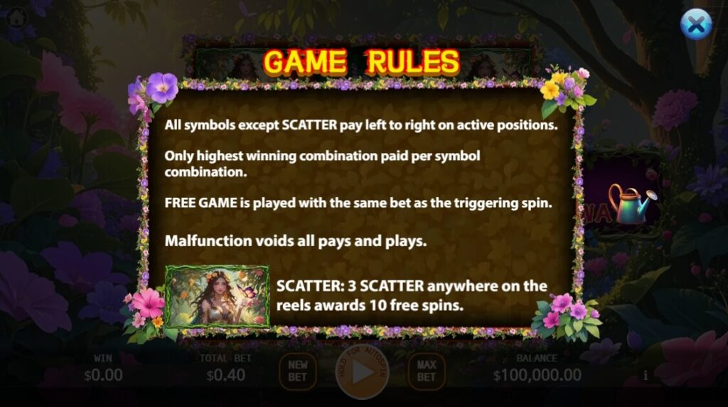 Divine Garden Fusion Reels ค่าย Octoplay จากเว็บ สล็อต ฟรี