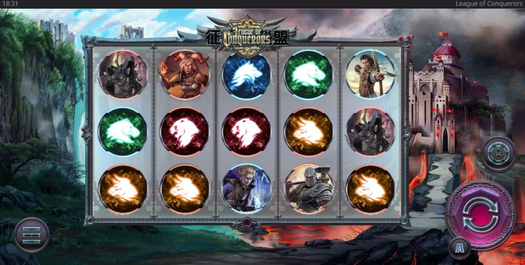 League of Conquerors ค่าย Askmeplay เว็บ Kng368 สล็อต 777
