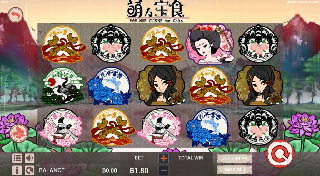 Moe Moe Cuisine ver.China ค่าย Askmeplay เว็บ Kng368 สล็อต 777