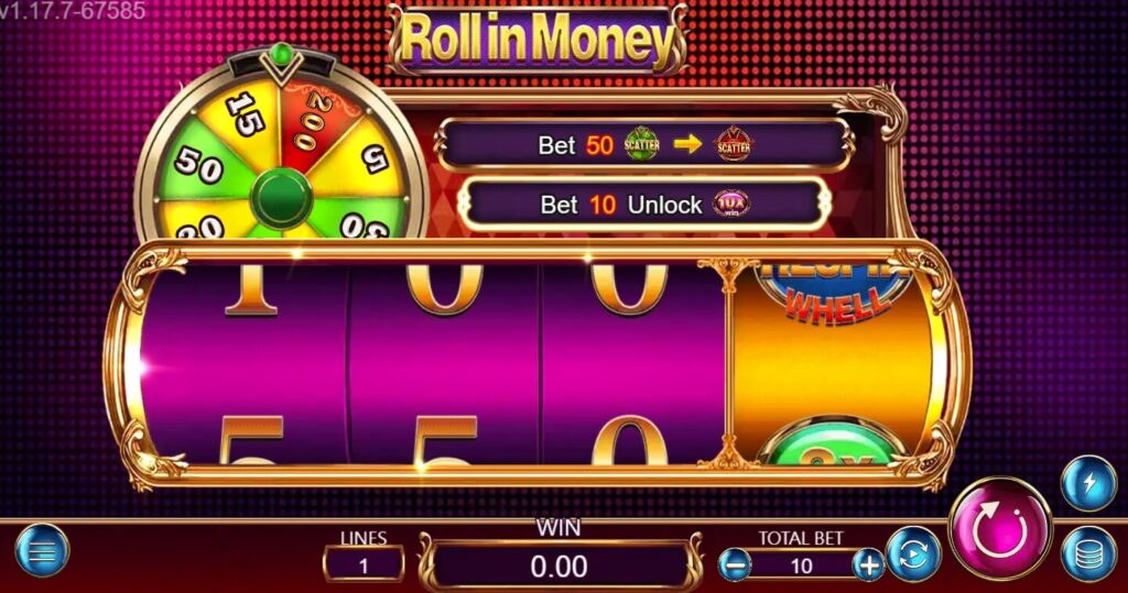 ROLL IN MONEY ค่าย Askmebet จาก KNG368 สล็อต 678