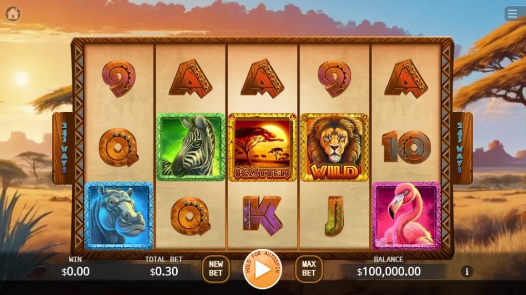 Safari Discovery ค่าย Octoplay จากเว็บ สล็อต 777