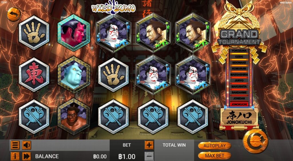 Wild Sumo ค่าย Askmeplay เว็บ Kng368 สล็อต 789