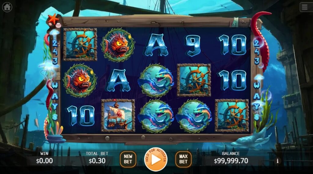 Deep Sea Monster ค่าย Ka-gaming จาก kng สล็อต 168 เว็บตรง