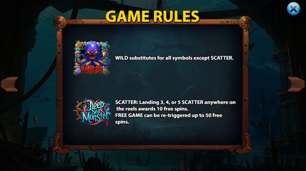 Deep Sea Monster ค่าย Ka-gaming จาก kng สล็อต 888 เว็บตรง