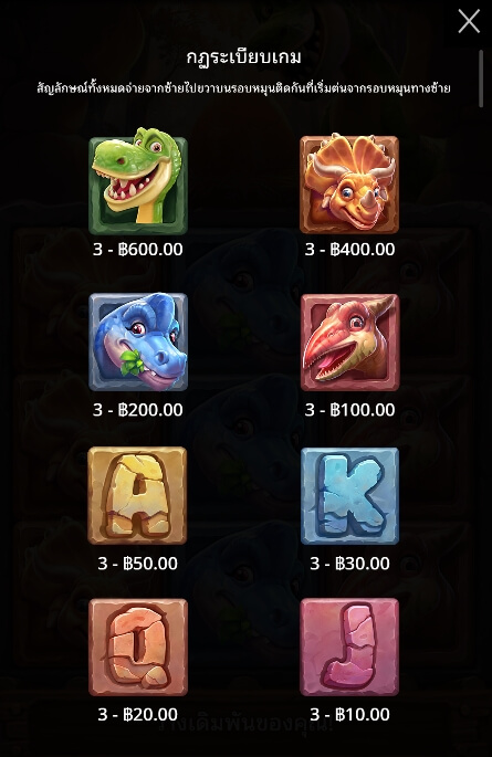 Dino Drop ค่าย Pramatic Play จาก slotxo xo