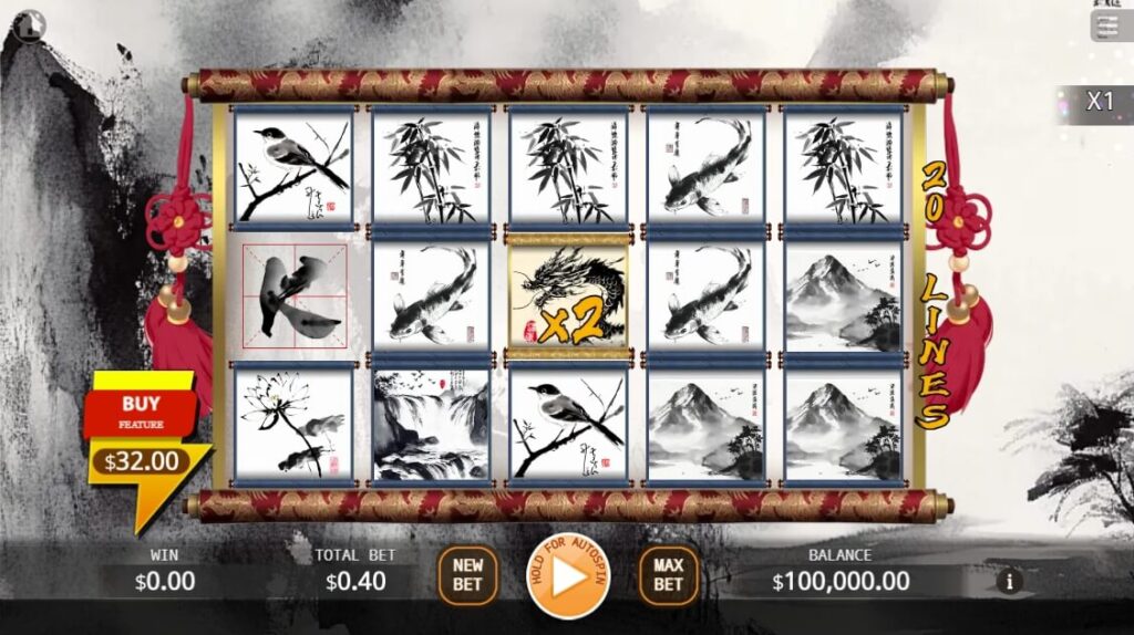 Ink Painting Master Buy Feature ค่าย Ka-gaming จาก kng สล็อตเว็บตรง ไม่ผ่านเอเย่นต์ ไม่มีขั้นต่ำ