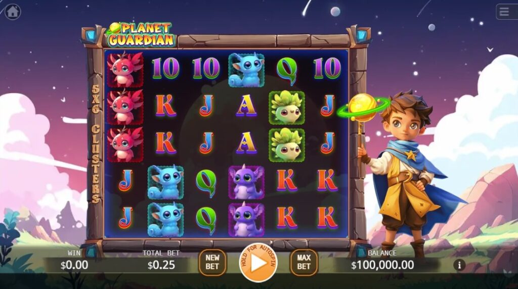 Planet Guardian ค่าย Ka-gaming จาก kng สล็อต 777