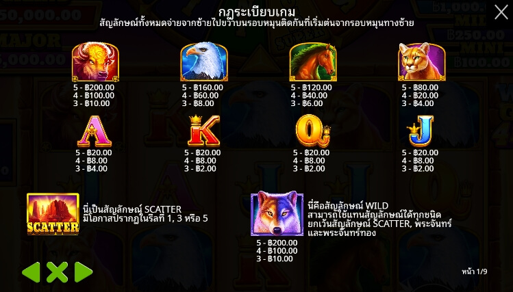 Wolf Gold 4 Pack ค่าย Pramatic Play จาก สล็อต XO เว็บตรง
